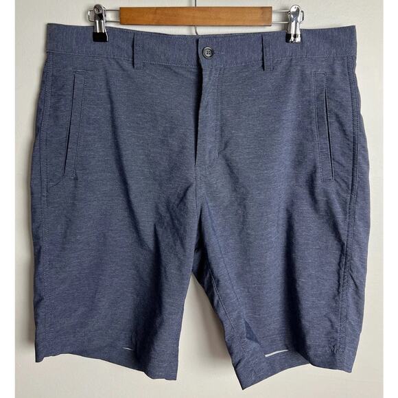 Gap Tech Shorts Tapestry Navy Blue Quick Dry Stretch Casual Size 36 Men’s - Picture 1 of 5